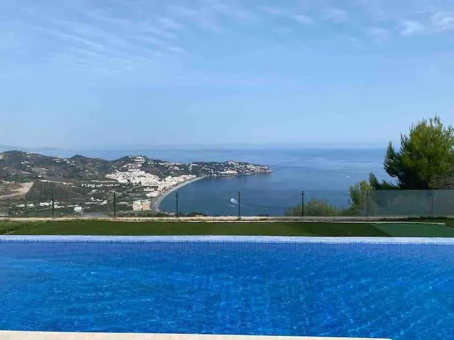 Luxury Villa With 360 Panoramic Views Heated Pool Spa Almuñécar