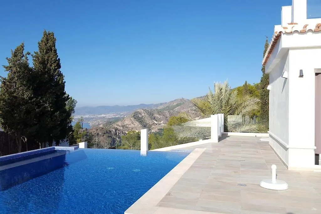 Luxury Villa With 360 Panoramic Views Heated Pool Spa Almuñécar